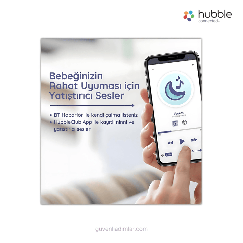 Motorola Hubble Eclipse Plus | Ninni Çalar Bebek Telsizi