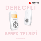 Motorola Dijital Bebek Telsizi | AM24 (MBP24)