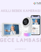 Bebek Kamerası | Hubble Nursery View PRO (5’’ Monitör)