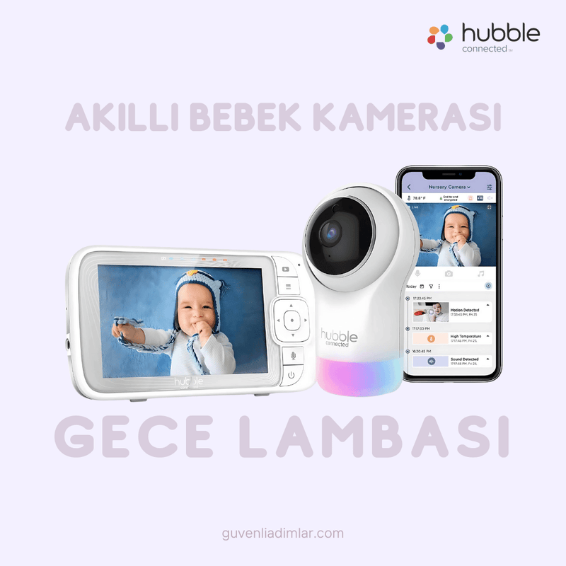 Bebek Kamerası | Hubble Nursery View PRO (5’’ Monitör)