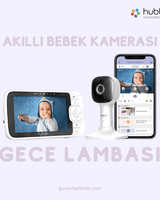 Bebek Kamerası | Hubble Nursery Pal Cloud (5’’ Monitör)