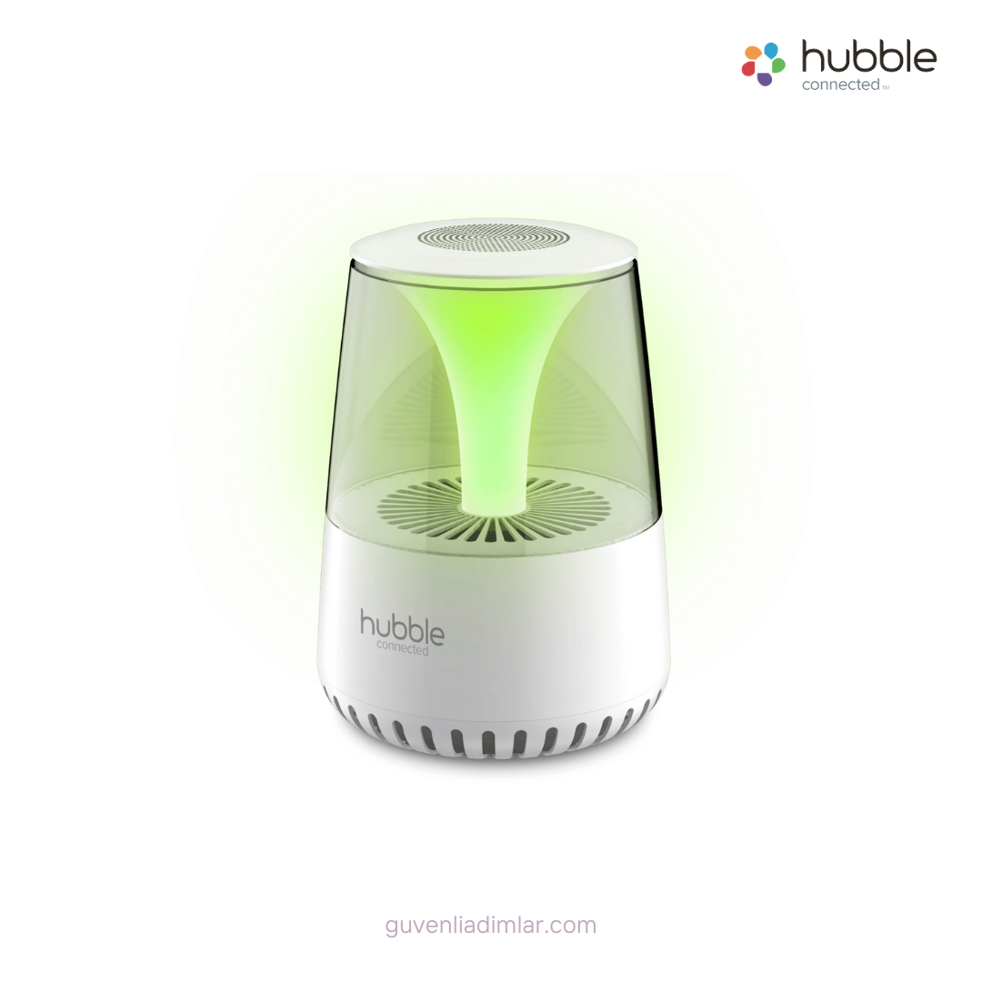 Hubble Pure Hava Temizleyici, Ninni Çalar, Bluetooth Hoparlör, Gece Lambası