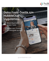 Bebek Kamerası | Hubble Nursery Pal Cloud (5’’ Monitör)