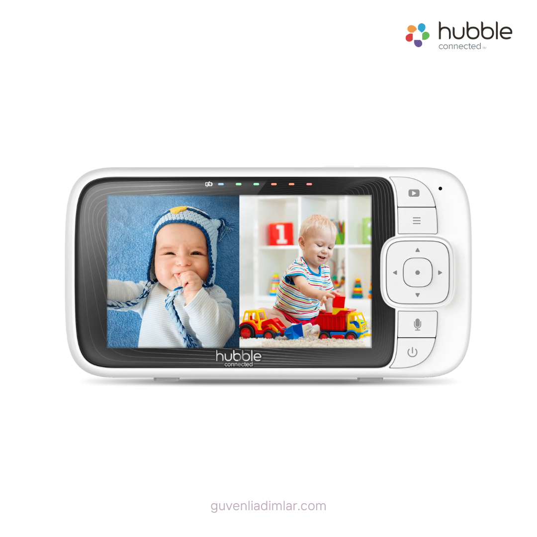 Hubble Nursery Pal Cloud WİFİ-Connect 5’’ Dijital Ekranlı Bebek Kamerası