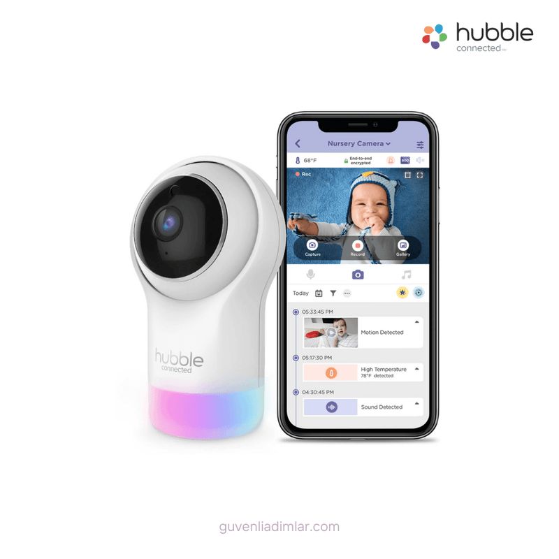 Bebek Kamerası | Hubble Nursery View PRO (5’’ Monitör)