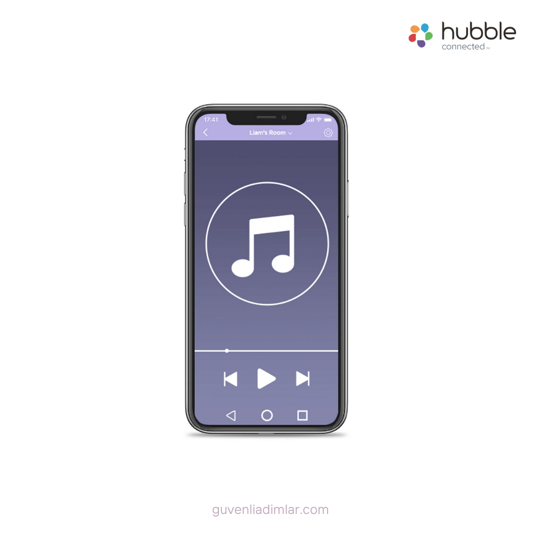 Hubble Pure Hava Temizleyici, Ninni Çalar, Bluetooth Hoparlör, Gece Lambası