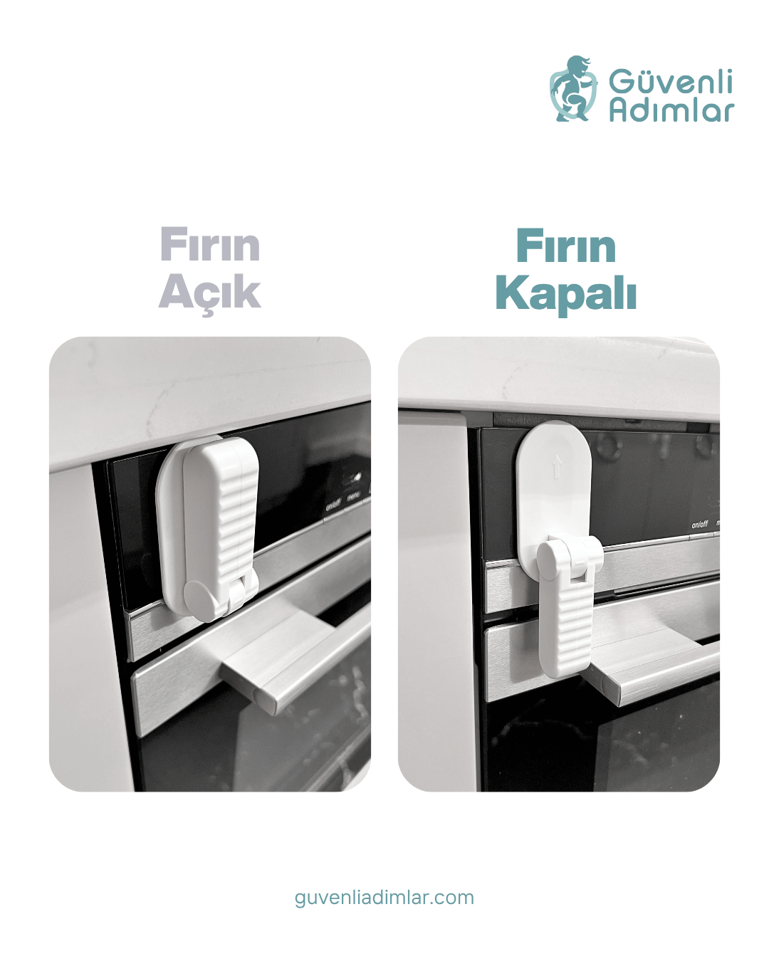 Yanık Önleyici Fırın Kapak Kilidi