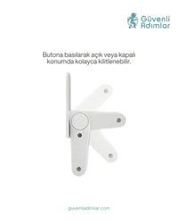 Yanık Önleyici Fırın Kapak Kilidi