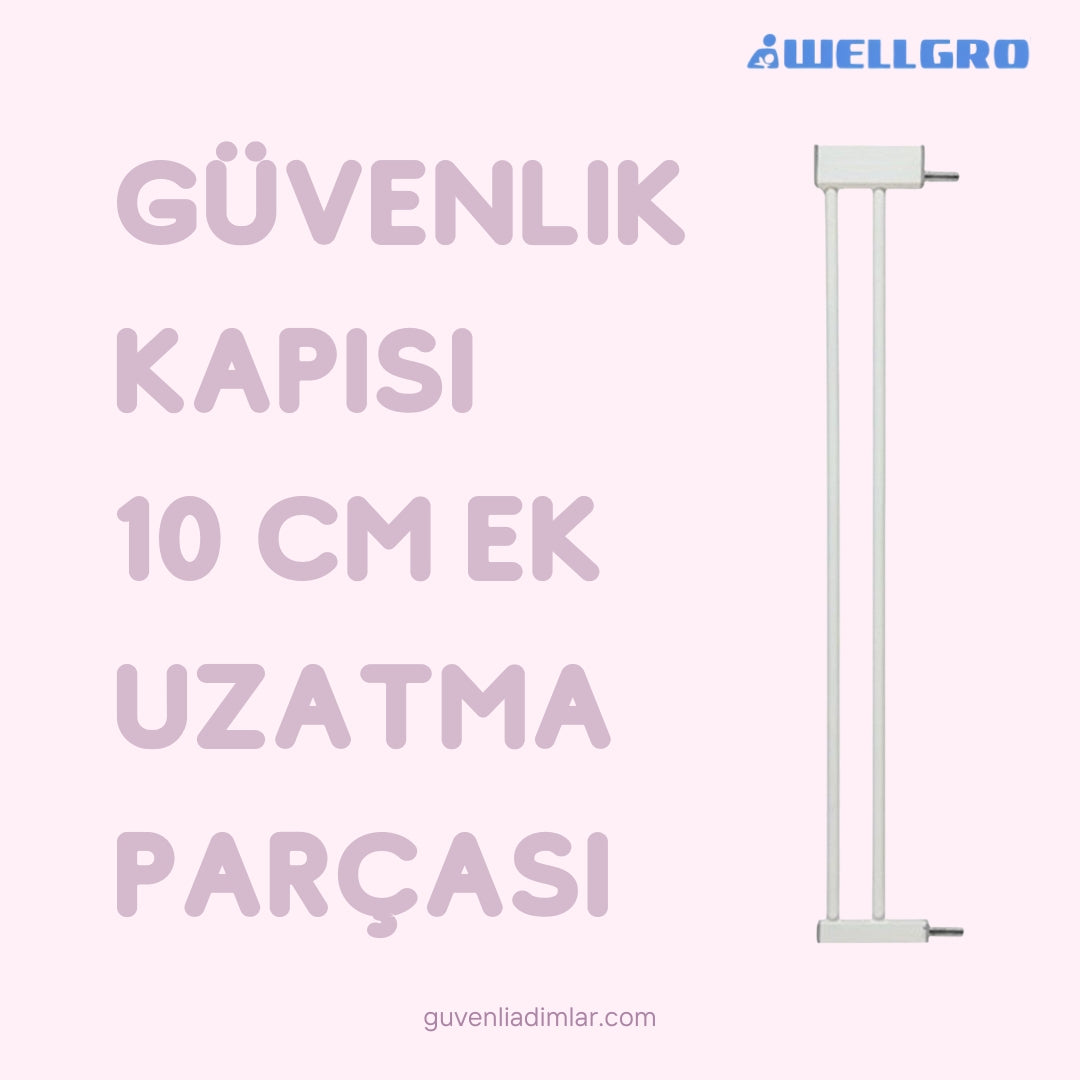 Bebek Güvenlik Kapısı Ek Uzatma Parçası | 10 CM