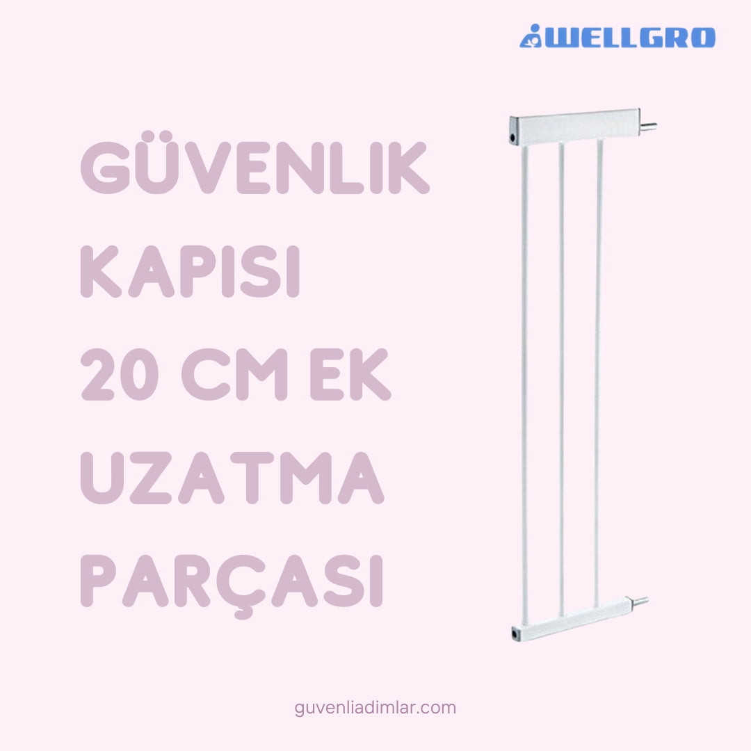 Bebek Güvenlik Kapısı Ek Uzatma Parçası | 20 CM