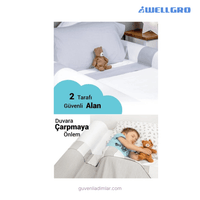 Wellgro 140 cm Sünger Yatak Bariyeri