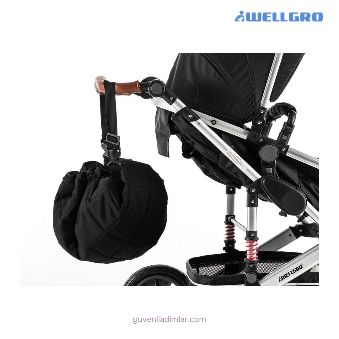 Wellgro Sevimli Lama Oyun Matı & Oyuncak Çantası