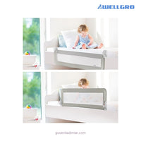 Katlanır Premium Yatak Bariyeri 90x65cm