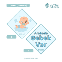 Arabada Bebek Var | Araç Cam Askısı