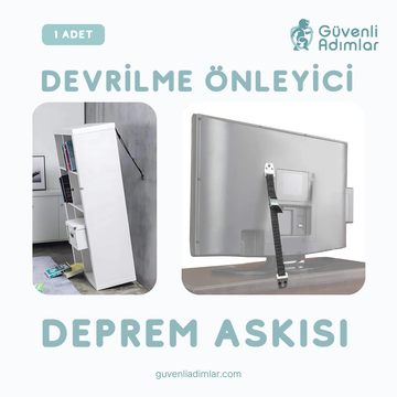 Dolap & Televizyon Devrilme Önleyici Deprem Askısı