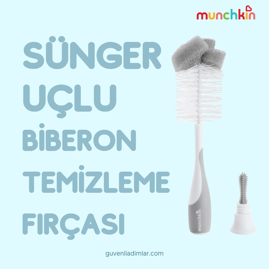 Biberon Temizleme Fırçası | Süngerli Fırça Uç