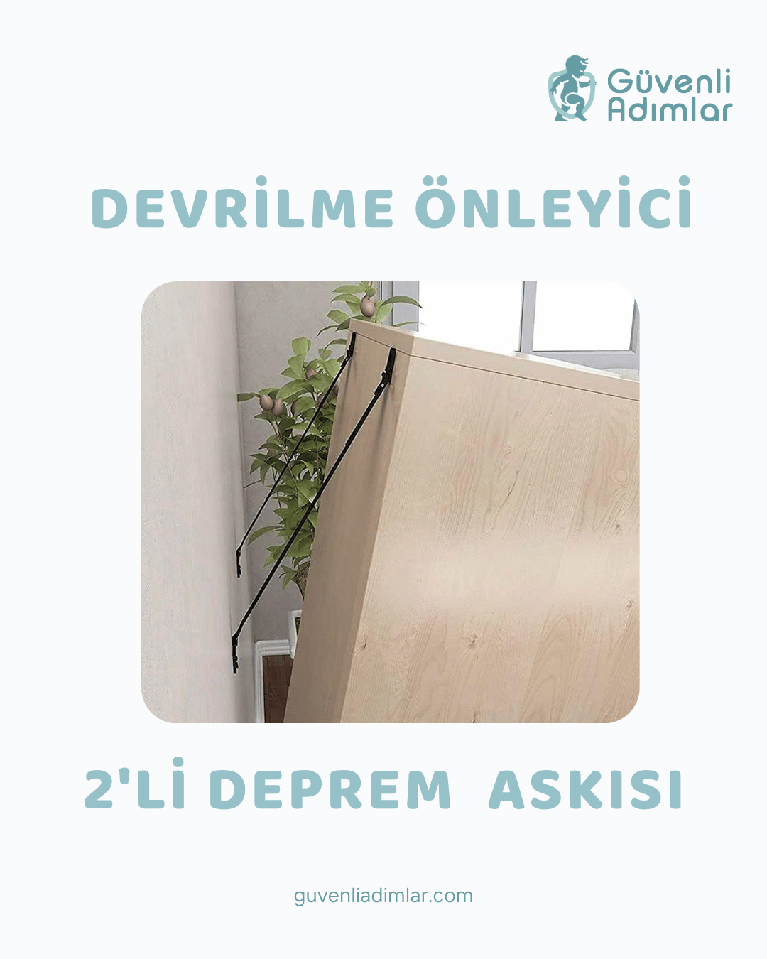 Devrilme Önleyici 2'li Deprem Askısı