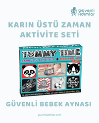 Tummy Time Zeka Kartları & Güvenli Bebek Aynası