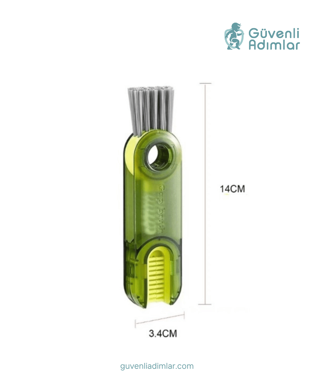 Biberon Temizleme Fırçası - 3 Fonksiyonlu