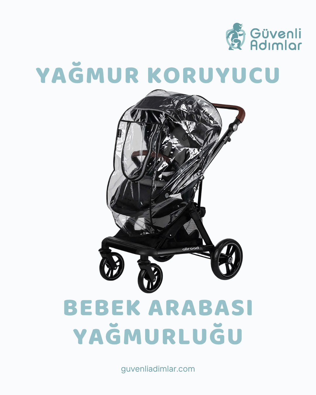 Bebek Arabası Yağmurluğu