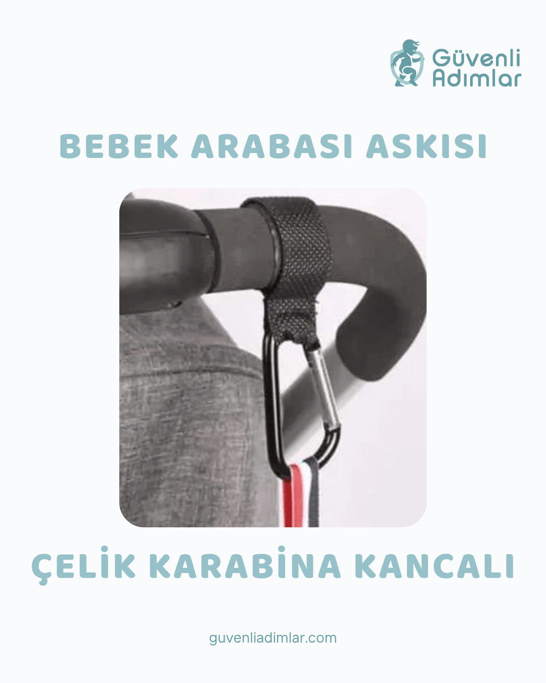 Bebek Arabası Çanta Taşıma Kancası