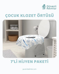 Tek Kullanımlık Klozet Örtüsü – 7'li Paket