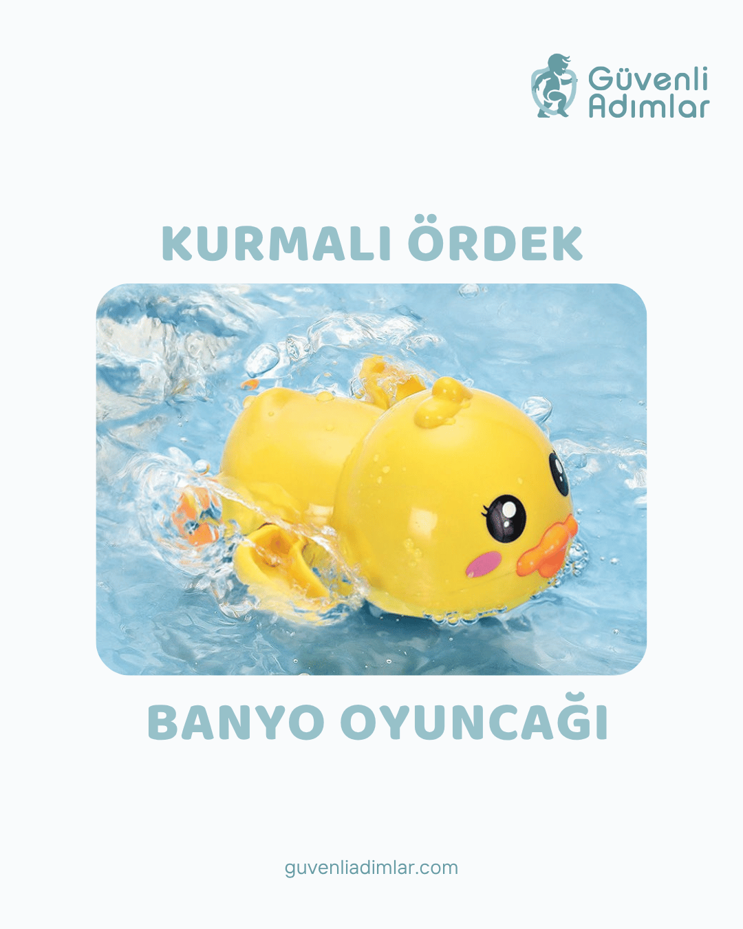 Banyo Oyuncağı Ördek (Kurmalı)