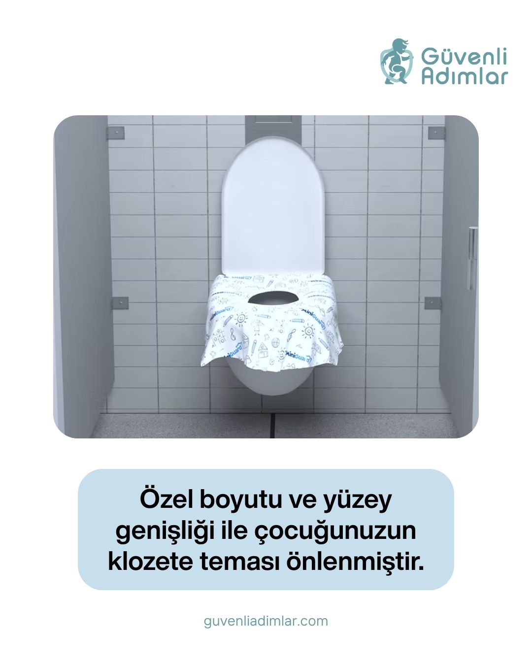 Tek Kullanımlık Klozet Örtüsü – 7'li Paket