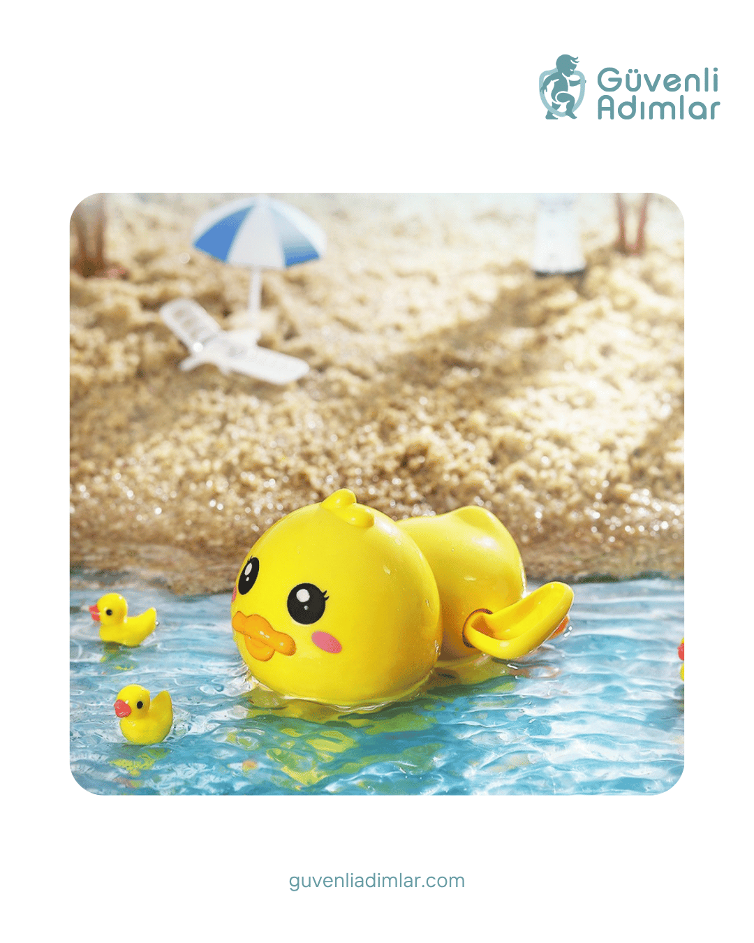 Banyo Oyuncağı Ördek (Kurmalı)