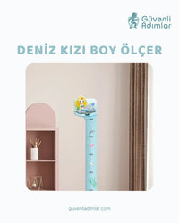 Deniz Kızı Boy Ölçüsü Sticker
