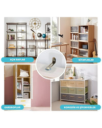 Vidasız Eşya Sabitleme Aparatı