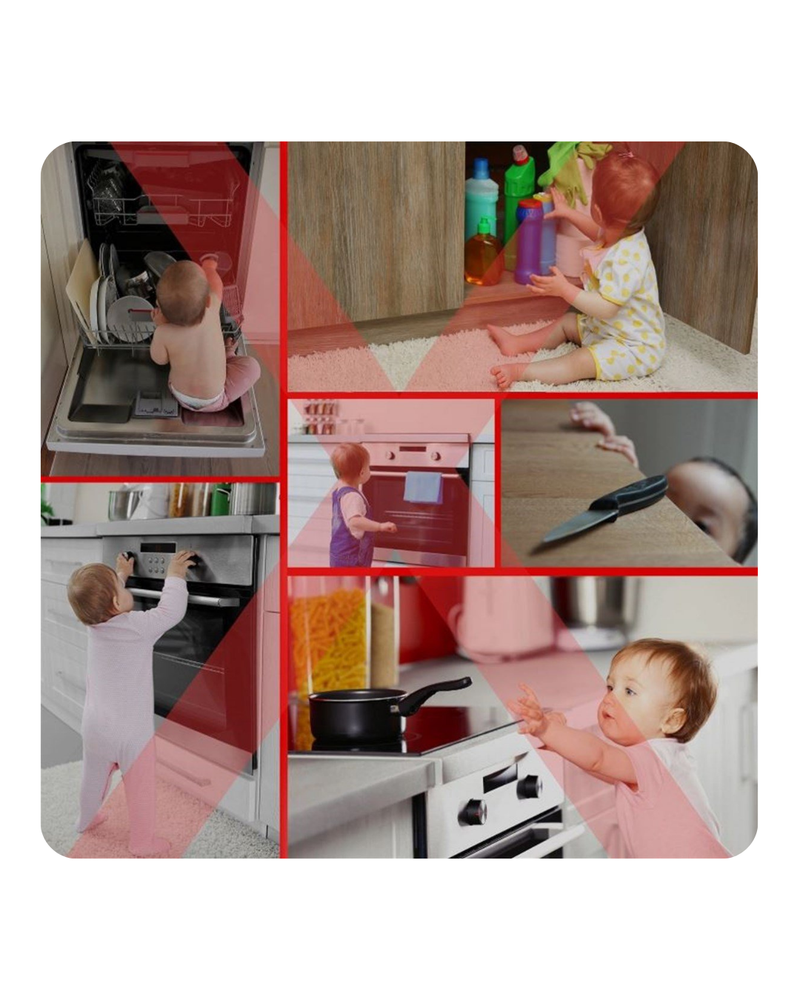 Çocuk Güvenlik Kapısı 75 - 80 Cm Geçiş | Siyah