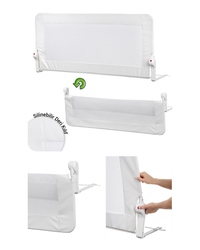 Beyaz Deri Kılıflı Yatak Bariyeri 150*65