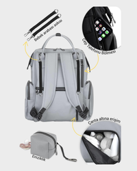 Anne Bebek Bakım Çantası | Gri