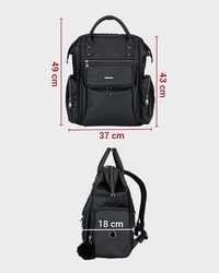 Anne Bebek Bakım Çantası | Siyah