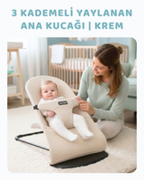 3 Kademeli Yaylanan Ana Kucağı | Krem