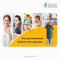 Otomatik Boğulma Önleyici | Taşınabilir, Acil Durumlarda Çocuklar ve Yetişkinler için Heimlich Pompası