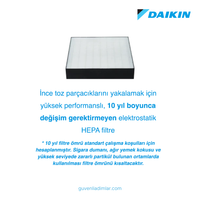 Daikin Hava Temizleme Cihazı | 82 m² | MC55W