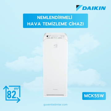 Daikin Hava Temizleme Cihazı | 82 m² | MCK55W