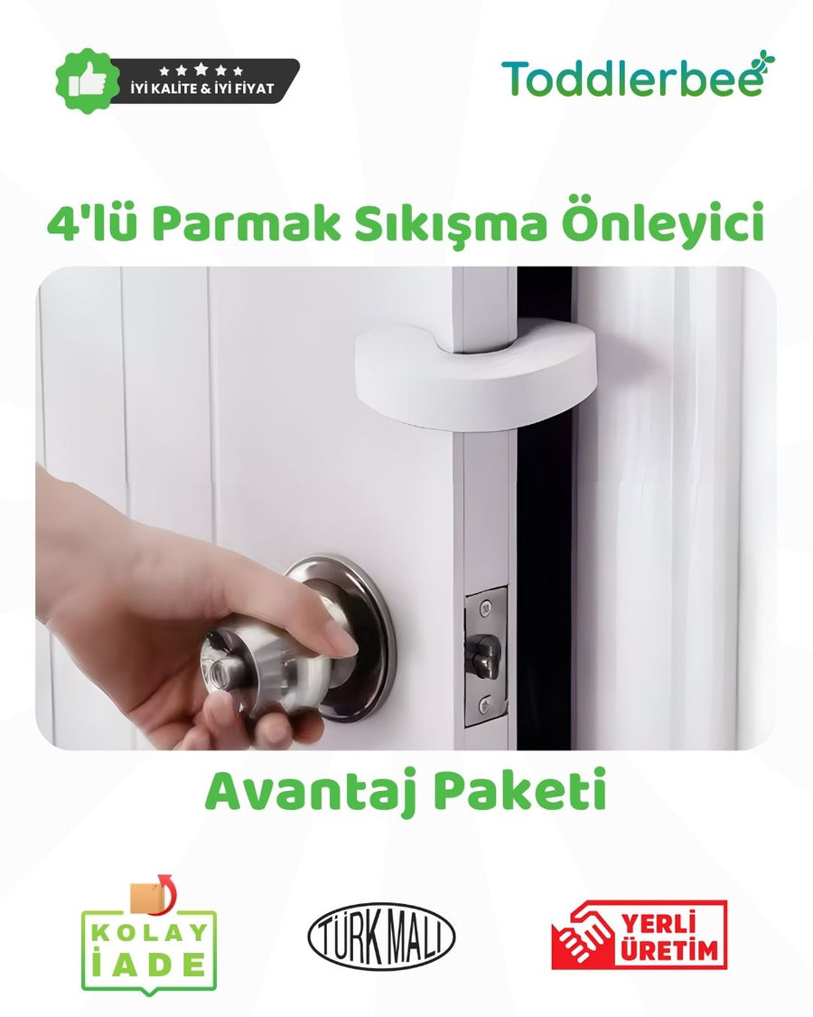 Kapı Parmak Sıkışma Önleyici (4 Adet)