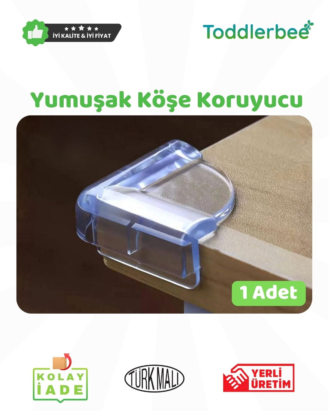 Yumuşak Masa & Sehpa Köşe Koruyucu