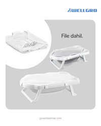 Katlanır Bebek Küveti 4’lü Set