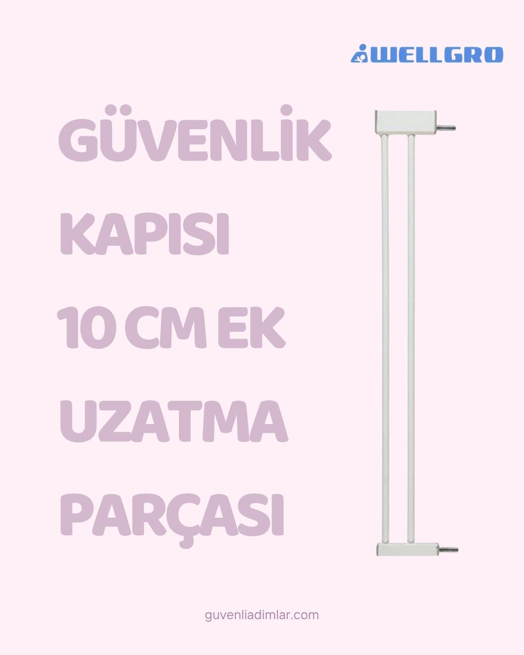Merdiven Kapısı Ek Uzatma Parçası | 10 CM