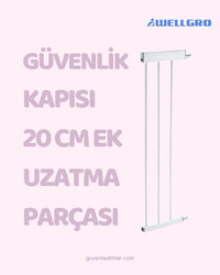 Merdiven Kapısı Ek Uzatma Parçası | 20 CM