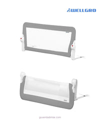 Katlanır Premium Yatak Bariyeri 90x65cm
