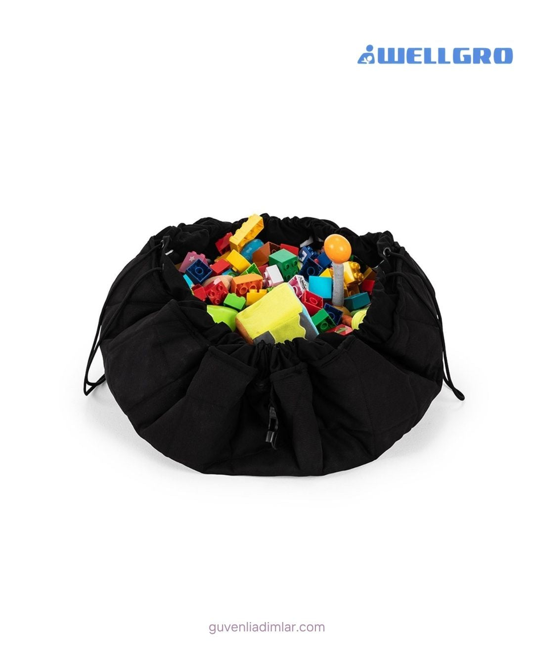 Wellgro Sevimli Lama Oyun Matı & Oyuncak Çantası