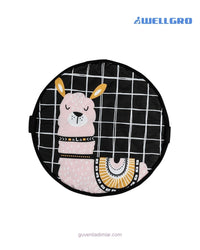 Wellgro Sevimli Lama Oyun Matı & Oyuncak Çantası