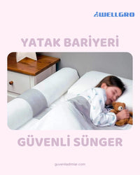 Wellgro 140 cm Sünger Yatak Bariyeri