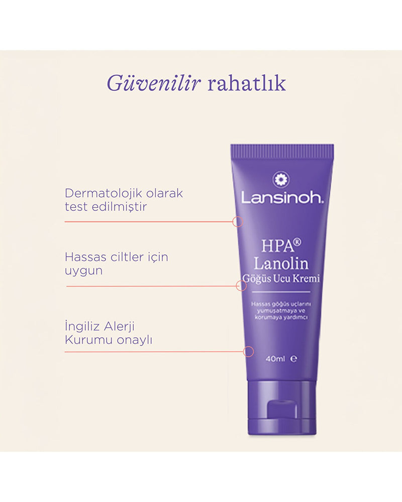 Lanolin Anne Göğüs Ucu Kremi 40 ml
