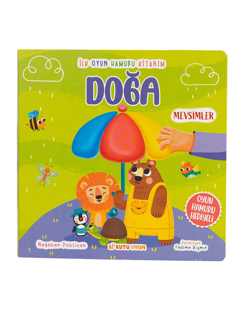 Bahar Aktivite Kitabı ve 3x50gr Hamur Hediyeli